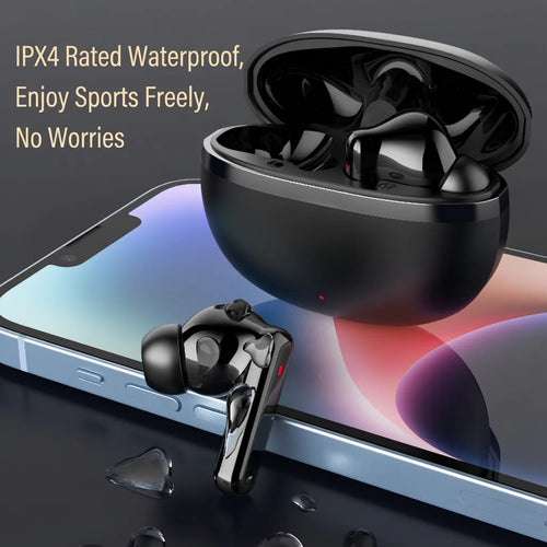 2026 NEW in Ear Bluetooth Earphones with Dual Microphones, Stereo Noise Reduction, Bass HIFI Touch Music Game Earphones