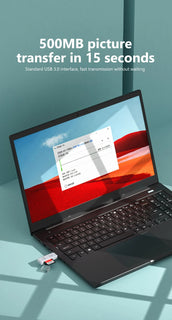 2-in-1 USB 3.0 Card Reader – High-Speed TF & SD Card Adapter for PC & Laptop Promise Mart