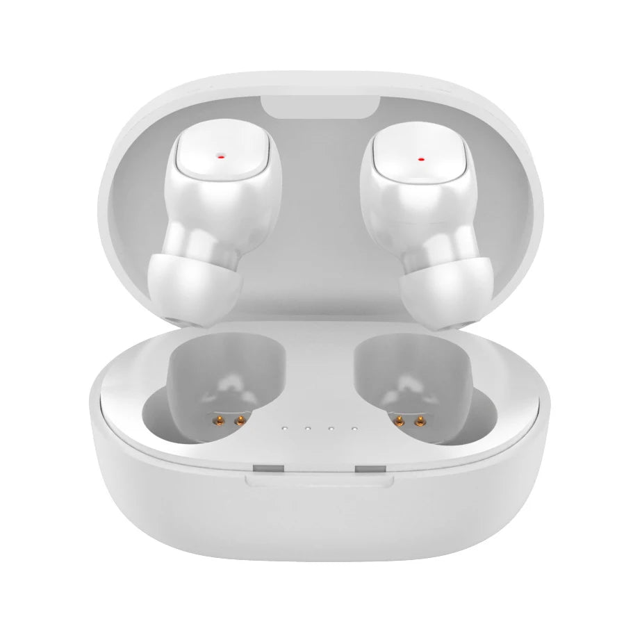 Mini TWS A6S Bluetooth Earbuds Wireless In-Ear Headphones Touch Control Portable Charging For Phone Android