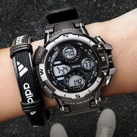 Watch for men, middle and high school students, boys, trendy teenagers, night light sports electronic watch