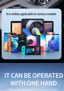 SEAMETAL Car Phone Mount on Cup Holder 6.5-9.5CM Adjustable Base Tablet/Phone Holder 360-Degree Flexible Rotation Phone Stand Promise Mart