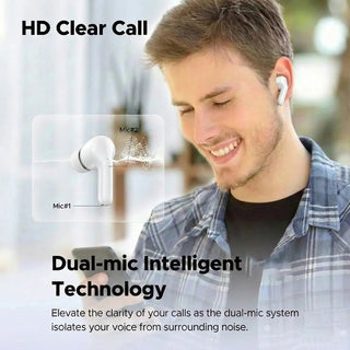 Wireless Bluetooth Earbuds HiFi Stereo Sound Smart Touch Control HD Call Low Latency for Gaming Sports Workouts Promise Mart