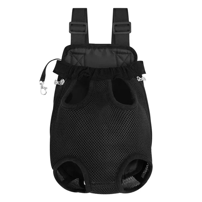 Pet Backpack Portable Portable Cat Double Shoulder bag Outdoor Travel Dog Carrier Bag Pet Dog Front Bag Mesh Backpack