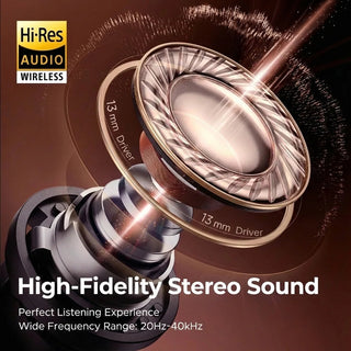 Wireless Bluetooth Earbuds HiFi Stereo Sound Smart Touch Control HD Call Low Latency for Gaming Sports Workouts Promise Mart