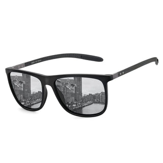 ZENOTTIC Square Polarized Sunglasses for Men Ultralight Carbon Fiber Sun Glasses Driving Fishing Golf Sports UV400 Protection