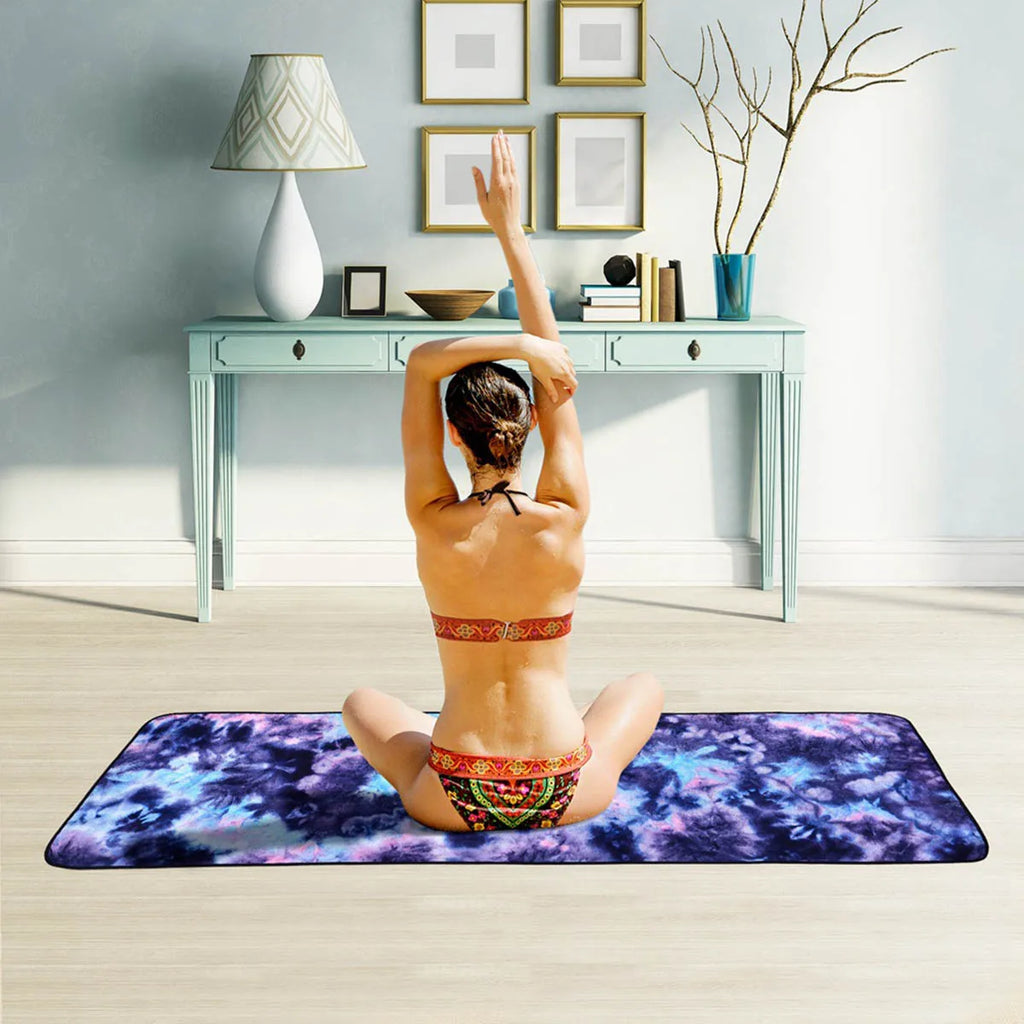 Yoga Towels Yoga mat Non Slip Exercise Fitness Mat Comfortable Soft Yoga Mat, Suitable For Pilates Gymnastics Mat