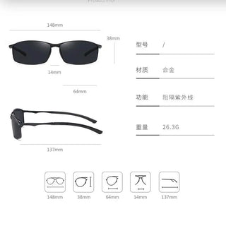 Sunglass Polarized Driving Glasses Color Night-vision Goggles Cycling Road Kask Bicchieri Men Shades Cascos Pesca