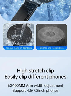 Suction Cup Phone Holder Windshield/Dashboard/Window, Universal Suction Cup Car Phone Holder Mount with Sticky Gel Pad, Compatib Promise Mart