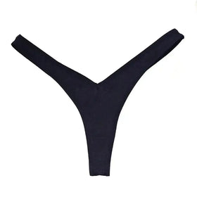 Ladies V Waist Sexy Sports Thongs Panties Women Breathable G-string Knickers Crotch Low Waist Underwear T Pants Comfortable