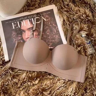 Women's Half Cup Push-Up Bra | Demi Cup Underwire Bra for Enhanced Cleavage