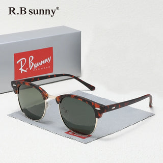 Trendy Polarized Sunglasses | Lightweight UV400 Classic Eyewear for Men & Women Driving