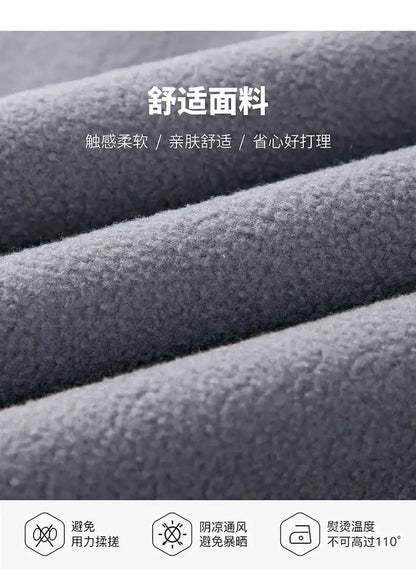 Men’s Long Sleeve Round Neck Sweatshirt – Loose Casual Sports Bottoming Top - Promise Mart