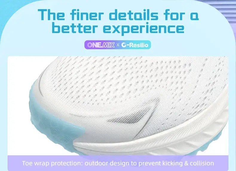 ONEMIX Casual Running Shoes Breathable Summer Jogging Shoes Men Lightweight Women Gym Shoes Outdoor Male Cushion Sports Shoes - Promise Mart