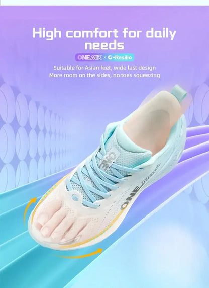 ONEMIX Casual Running Shoes Breathable Summer Jogging Shoes Men Lightweight Women Gym Shoes Outdoor Male Cushion Sports Shoes - Promise Mart